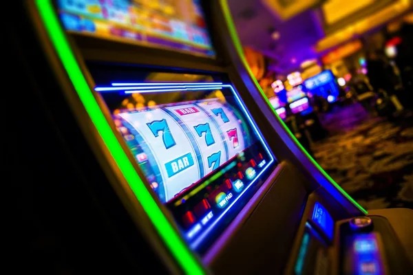 Blackjack table interface showing dealer cards and player betting area